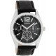 OOZOO Timepieces 42mm Black Leather Strap C7623